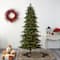 8ft. Pre-Lit South Carolina Fir Artificial Christmas Tree, Clear LED Lights